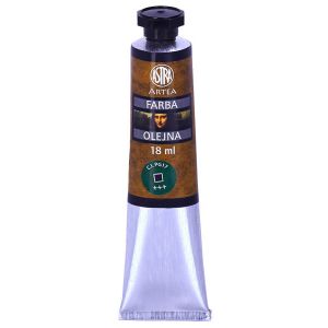 Farba olejna Astra Artea 18ml, Zieleń Chromowa